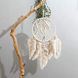 Nicole Knupfer Großer Traumfänger Boho Makramee