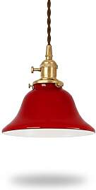 NICRX Vintage Pendelleuchte aus Glas mit