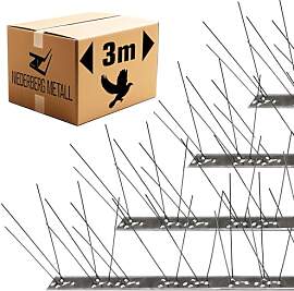 Niederberg Metall Taubenabwehr Spikes Edelstahl -