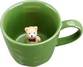 Niedliche Bärenjunges-Keramiktasse mit