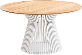 Niehoff Acore Gartentisch Ø140cm Aluminium/Teak