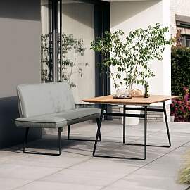 Niehoff Elba Gartenmöbel-Set S (2 Plätze) Tisch