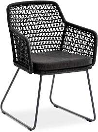 Niehoff Kubu Gartensessel Aluminium mit Sitzkissen