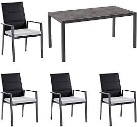 Niehoff Nancer Gartenmöbel-Set M (4 Plätze) mit
