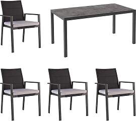 Niehoff Nancer Gartenmöbel-Set M (4 Plätze) mit