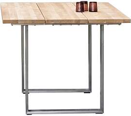 Niehoff Noah Gartentisch 180x95cm Edelstahl/Teak