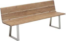 Niehoff Nova Gartenbank 160cm Profilkufe