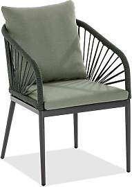 Niehoff Pino Gartensessel Aluminium/Rope