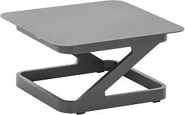 Niehoff Quattro Beistelltisch 60x60cm Aluminium