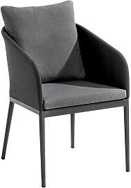 Niehoff Triest Diningsessel Aluminium/Olefin