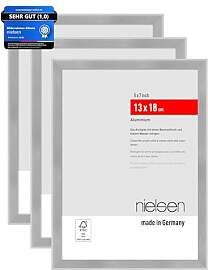 nielsen Bilderrahmen, 13 x 18 cm (3er Set),