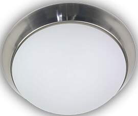 NIERMANN Deckenleuchte "Opal matt, Dekorring