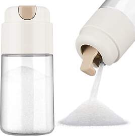 NiHome Zuckerstreuer Glas 320 ml mit Automatischem 