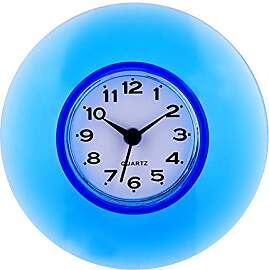 Nikou Dusche Wanduhr, Badezimmeruhr mit Saugnapf,