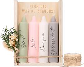 Nimm dir was du brauchst Kerzen, Geschenke für
