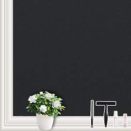 NINETREX Blickdichte Sichtschutzfolie Fenster,