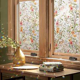 NINETREX Fensterfolie Bunt, Regenbogen