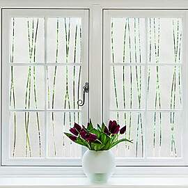 NINETREX Sichtschutzfolie Fenster, Milchglasfolie