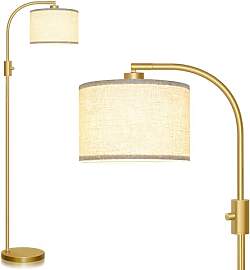 Nintiue Stehlampe Wohnzimmer, 165cm Stehleuchte