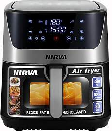 Nirva Heißluftfritteuse 8,5 L, ölfrei, 1700W