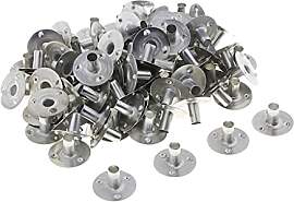 Nishiyuenyi 100 Stück Metall Kerze Docht Erhalter 