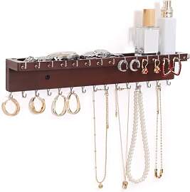 NIUBEST Halskettenhalter Organizer Wandmontage,