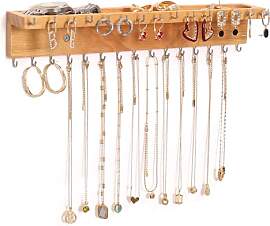 NIUBEST Halskettenhalter Organizer Wandmontage,