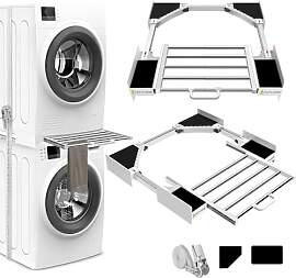 NIUXX Zwischenbaurahmen mit Wäscheleine,