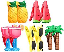 NIZEAMI 10 StüCk Strandtuchklammern, Tragbare