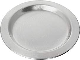 NKlaus Untersetzer Ø 11cm Aluminium Silber