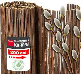 NOOR Weidenmatte Deluxe Natur 0,90 x 3,00 m -