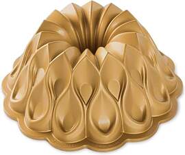 Nordic Ware 91777 Backform, Aluminiumguss, Gold,