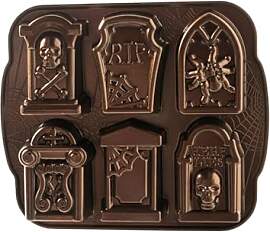 Nordic Ware Backform Tombstone Cakelet Pan