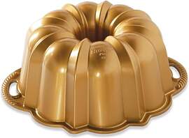 Nordic Ware Gugelhupf Anniversary, gold, 12