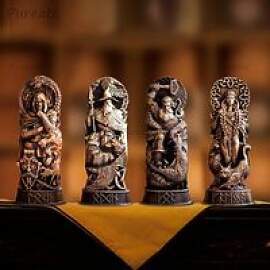 Nordische Götter Odin Statue Dekoration Thor