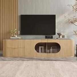 Nordischer Minimalistischer TV-Schrank mit