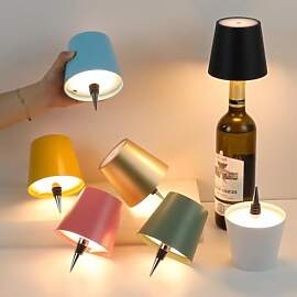 Nordreach Kabellose Flaschenlampe, 3 Farben,