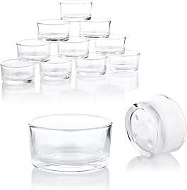 Nordstern Teelichtgläser 18er Pack - Kleine Glas