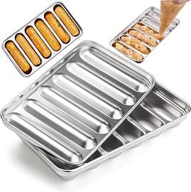 Norhogo 304 Edelstahl Wurstform Hot Dog Form