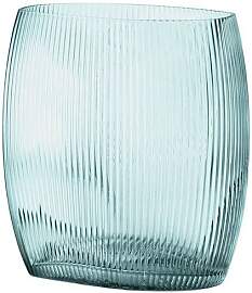 Normann Copenhagen Blaue Glasvase Tide