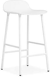 Normann Copenhagen Form Barstuhl aus Stahl und