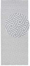 NORTHRUGS In- und Outdoor Teppich Karo 80x200cm -
