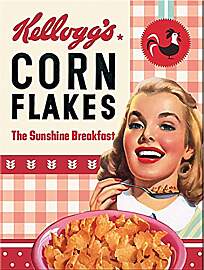 Nostalgic-Art 14368 Kellogg's - Girl Corn