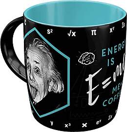 Nostalgic-Art Retro Kaffeebecher, 330 ml, Einstein 