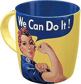 Nostalgic-Art Retro Kaffeebecher, 330 ml, We can
