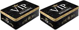 Nostalgic-Art Retro Vorratsdose Flach, 2,5 l, VIP