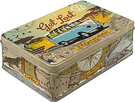 Nostalgic-Art Retro Vorratsdose Flach, 2,5 l, VW