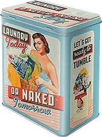 Nostalgic-Art Retro Vorratsdose L, 3 l, Laundry