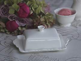 Nostalgie Butterdose PROVENCE von Chic Antique,