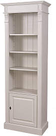 Nostalgischer Landhausstil Hochschrank lackiert
